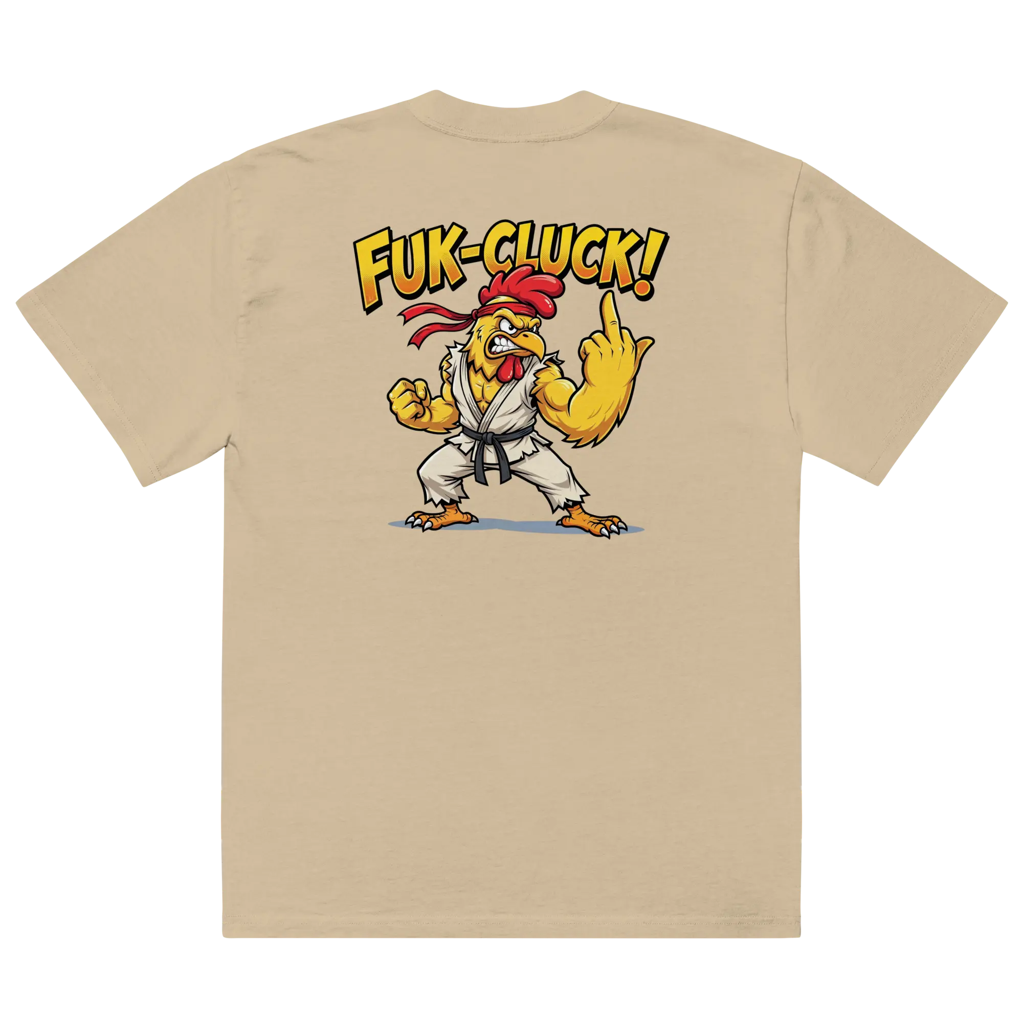 FUK CLUCK PREMIUM OVERSIZED TSHIRT